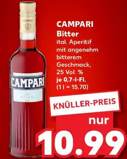 Kaufland CAMPARI Bitter Angebot