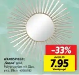 SCONTO WANDSPIEGEL "Sonne" Angebot