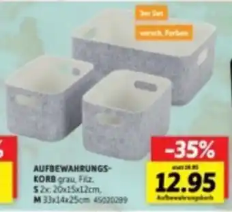 SCONTO AUFBEWAHRUNGS- KORB Angebot