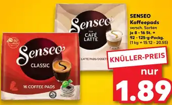 Kaufland SENSEO Kaffeepads Angebot