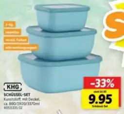 SCONTO KHG SCHÜSSEL-SET Angebot