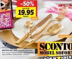 SCONTO BESTECK-SET Oro Angebot