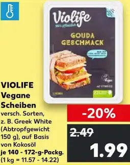 Kaufland VIOLIFE Vegane Scheiben Angebot
