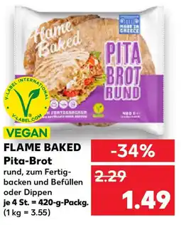 Kaufland FLAME BAKED Pita-Brot Angebot