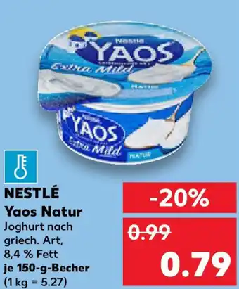 Kaufland NESTLÉ Yaos Natur Angebot