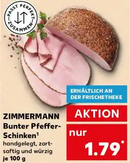 Kaufland ZIMMERMANN Bunter Pfeffer-Schinken Angebot