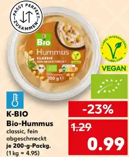Kaufland K-BIO Bio Bio-Hummus Angebot