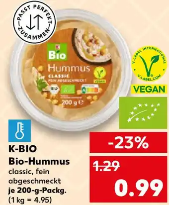 Kaufland K-BIO Bio Bio-Hummus Angebot
