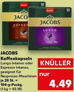 Kaufland JACOBS Kaffeekapseln Angebot