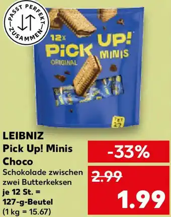 Kaufland LEIBNIZ Pick Up! Minis Choco Angebot