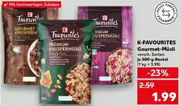 Kaufland K-FAVOURITES Gourmet-Müsli Angebot