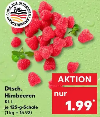 Kaufland Dtsch. Himbeeren Angebot