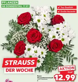 Kaufland Rosen-Chrysanthemenstrauß Angebot