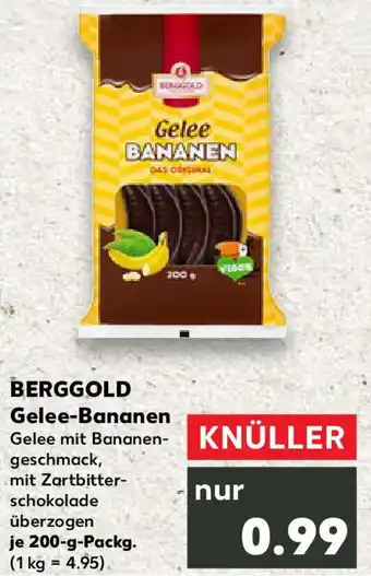 Kaufland BERGGOLD Gelee-Bananen Angebot