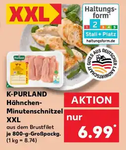 Kaufland K-PURLAND Hähnchen- Minutenschnitzel XXL Angebot