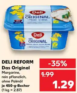 Kaufland DELI REFORM Das Original Angebot