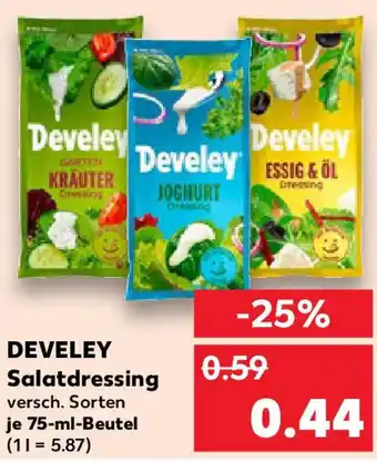 Kaufland DEVELEY Salatdressing Angebot