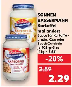 Kaufland SONNEN BASSERMANN Kartoffel mal anders Angebot