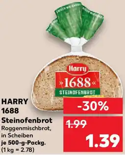 Kaufland HARRY 1688 Steinofenbrot Angebot