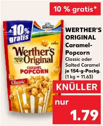 Kaufland WERTHER'S ORIGINAL Caramel-Popcorn Angebot