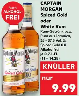 Kaufland CAPTAIN MORGAN Spiced Gold oder White Rum Rum Angebot