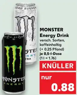 Kaufland MONSTER Energy Drink Angebot