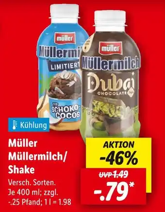 Lidl Müller müllermilch typ schoko-cocos Angebot