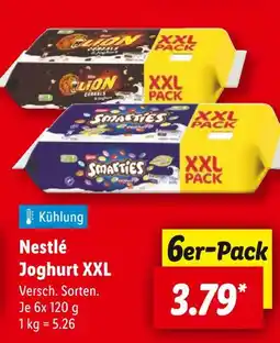 Lidl Nestlé lion joghurt xxl Angebot