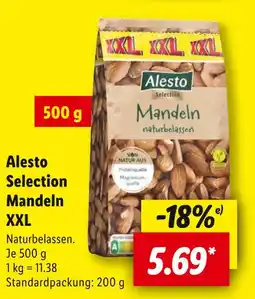 Lidl Alesto mandeln naturbelassen xxl Angebot