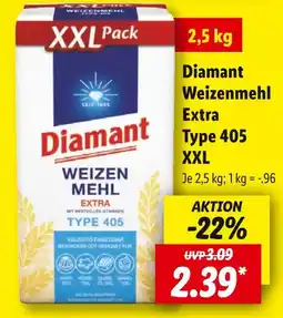 Lidl Diamant weizenmehl extra type 405 xxl Angebot
