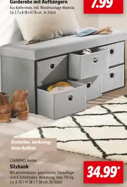 Lidl Garderobe mit aufhängern Angebot