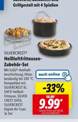 Lidl Silvercrest heißluftfritteusen-zubehör-set Angebot