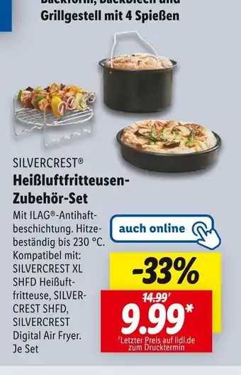Lidl Silvercrest heißluftfritteusen-zubehör-set Angebot