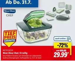 Lidl Nicer dicer nicer dicer chef, 13-teilig Angebot