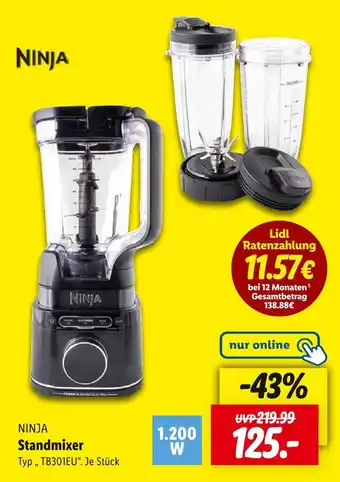 Lidl Ninja standmixer Angebot