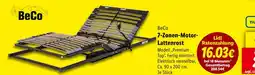 Lidl Beco 7-zonen-motor-lattenrost Angebot