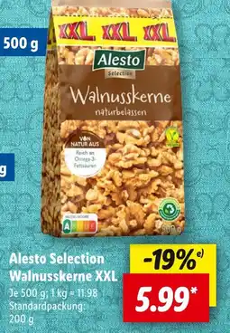 Lidl Alesto walnusskerne xxl Angebot