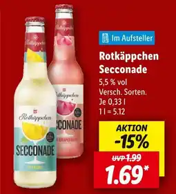 Lidl Rotkäppchen seccoade zitrone Angebot