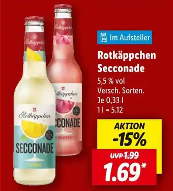 Lidl Rotkäppchen seccoade zitrone Angebot