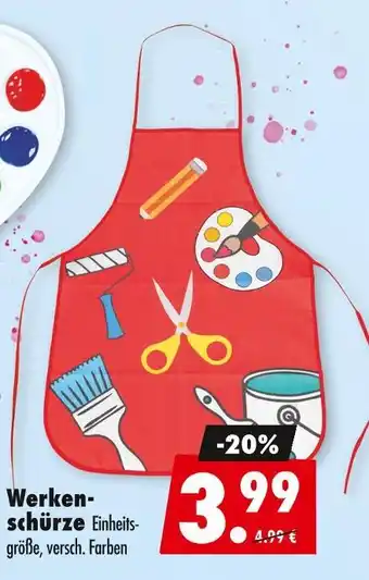 Mäc Geiz Werkenschürze Angebot