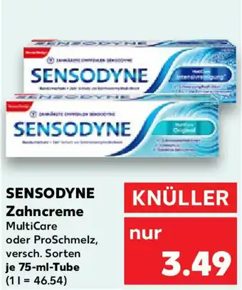 Kaufland SENSODYNE Zahncreme Angebot