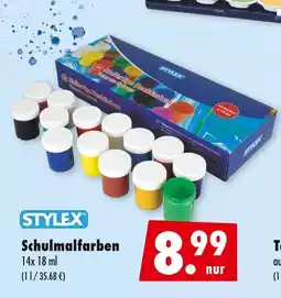 Mäc Geiz Stylex schulmalfarben Angebot
