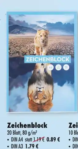 Mäc Geiz Zeichenblock Angebot