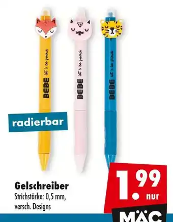 Mäc Geiz Gelschreiber Angebot
