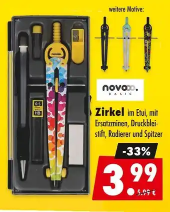 Mäc Geiz Novooo zirkel im etui Angebot