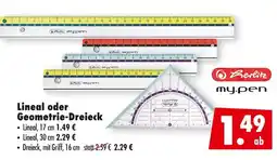 Mäc Geiz Herlitz lineal Angebot