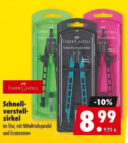 Mäc Geiz Faber-castell schnellverstellzirkel Angebot