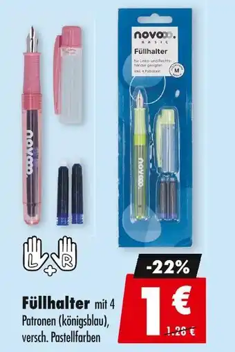 Mäc Geiz Novoo füllhalter Angebot
