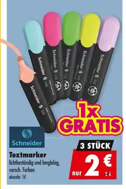 Mäc Geiz Schneider textmarker Angebot