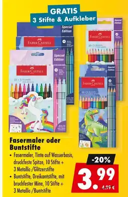 Mäc Geiz Faber-castell fasermaler oder buntstifte Angebot